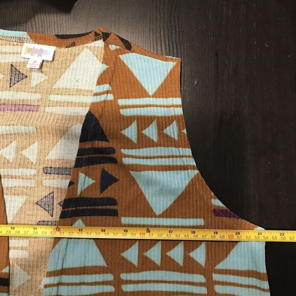 Lularoe Cardigan Sweater Longline Vest Sleeveless Medium NWT - Picture 7 of 8